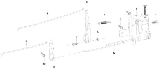 Picture of Leve di controllo MISTRAL 72/12,5 K H (3in1) Trattorino