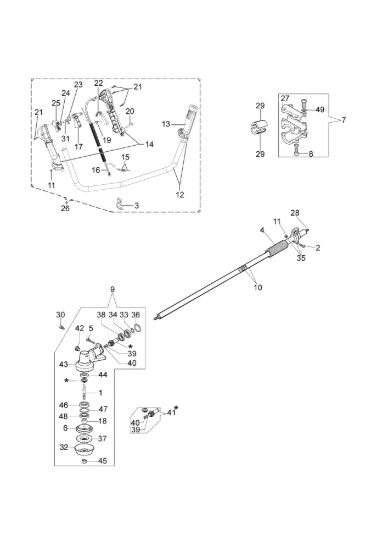 Picture of Trasmissione OM 43 Vers.2015 Decespugliatore