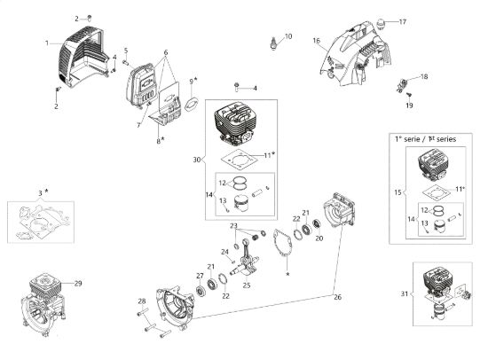 Picture of Motore BC 300 S Decespugliatore