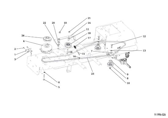 Picture of Frizione elettromagnetica OM 107 L/24 KH (K2400AVD V-Twin) Cat. 2017 Trattorino