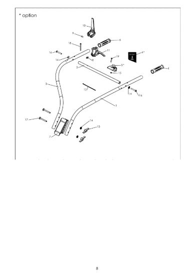 Picture of Guidon MH 6 DE Version 2017 Motozappa