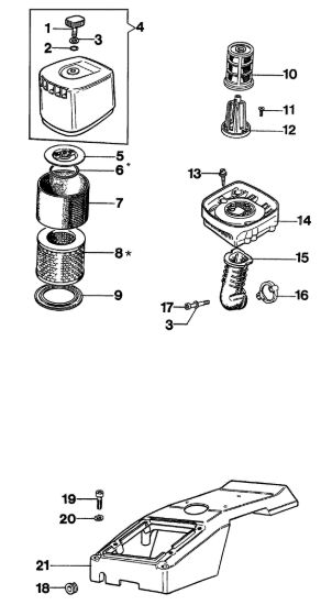 Picture of Filtro aria 284 TTA Troncatore