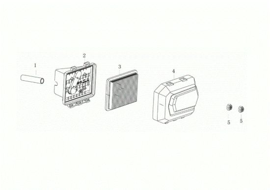 Picture of Filtro aria G 48 PK COMFORT SD (K 605) EURO 5 Rasaerba