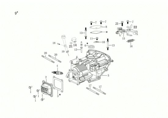 Picture of Basamento G 53 TK COMFORT PLUS (K655) EURO 5 Rasaerba