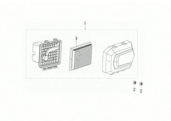 Picture of Filtro aria MAX 53 PK ALLROAD ALUMINIUM (K805) EURO 5 Rasaerba