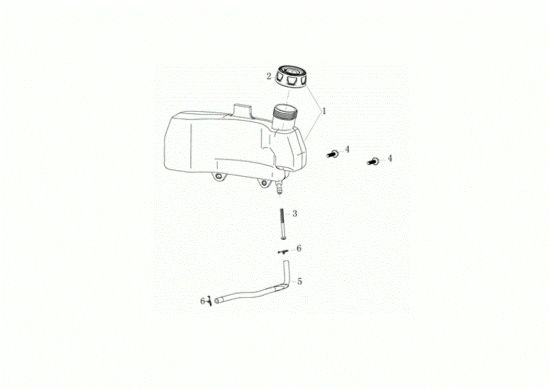 Picture of Serbatoio G 53 TK ALL ROAD PLUS 4 (K805) EURO 5 Rasaerba