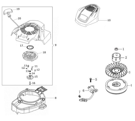 Picture of Avviamento G 53 VK ALLROAD PLUS 4 (K805) EURO 5 Rasaerba