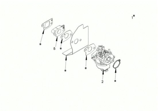 Picture of Carburatore G 53 VK ALLROAD PLUS 4 (K805) EURO 5 Rasaerba
