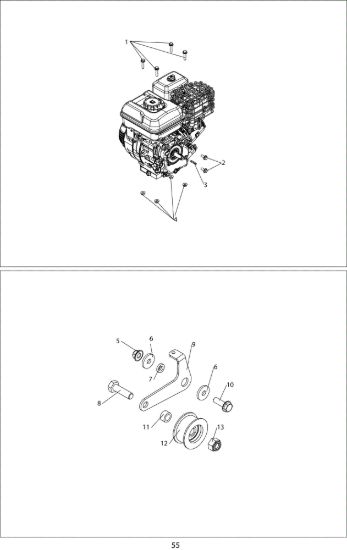 Picture of Motore MH 165 R Motozappa