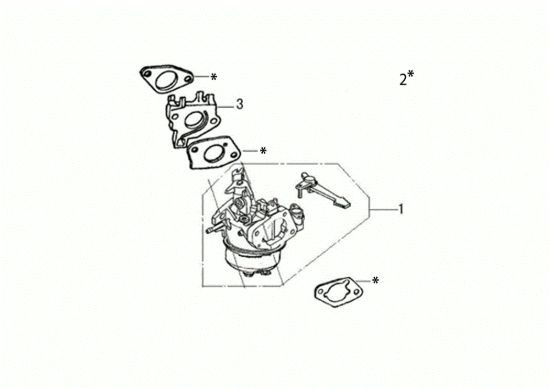 Picture of Carburatore WB 65 (K1100 H) Trinciasamenti