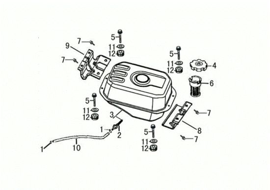 Picture of Serbatoio WB 65 (K1100 H) Trinciasamenti
