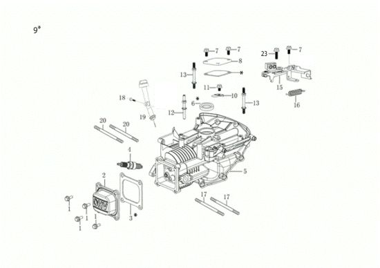 Picture of Basamento G 48 TKE COMFORT PLUS (K655LI) EURO 5 Rasaerba