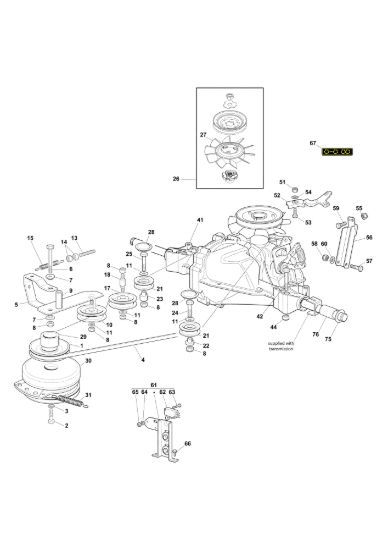 Picture of Trasmissione OM 123/22 V Cat. 2020 Trattorino