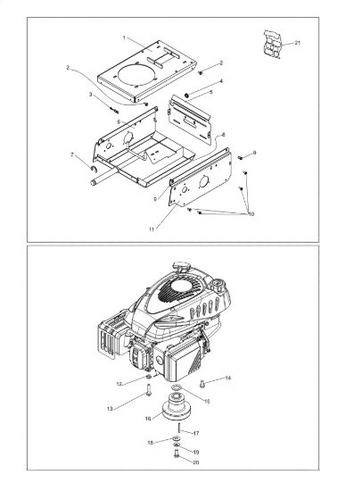 Picture of Telaio DEB 528 Sfalciatutto