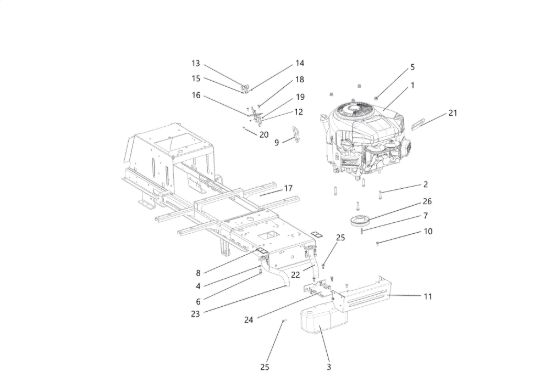 Picture of Motore OM 92/16H Cat. 2021 <!>Trattorino