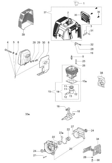 Picture of Motore 741 50Y Decespugliatore