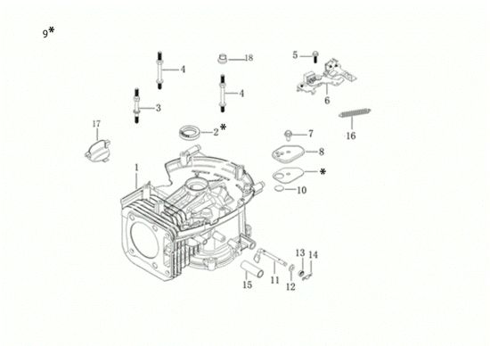 Picture of Basamento G 53 TK ALL ROAD PLUS 4 (K805) EURO 5 50Y Rasaerba
