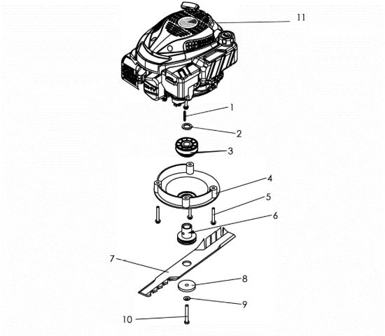 Picture of MOTEUR DEM 487 Sfalciatutto