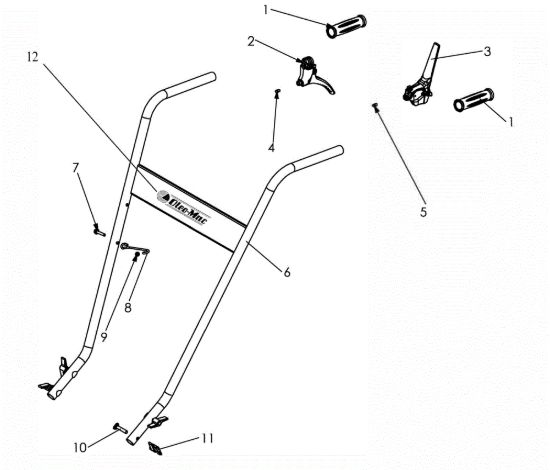 Picture of GUIDON DEM 487 Sfalciatutto