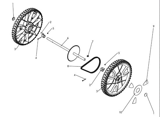 Picture of ROUE DEM 487 Sfalciatutto