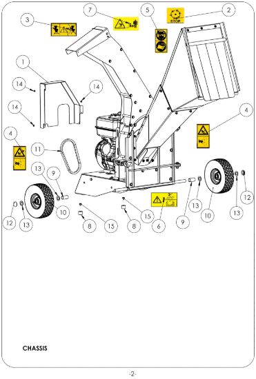 Picture of Chassis OMB R13 Biotrituratore
