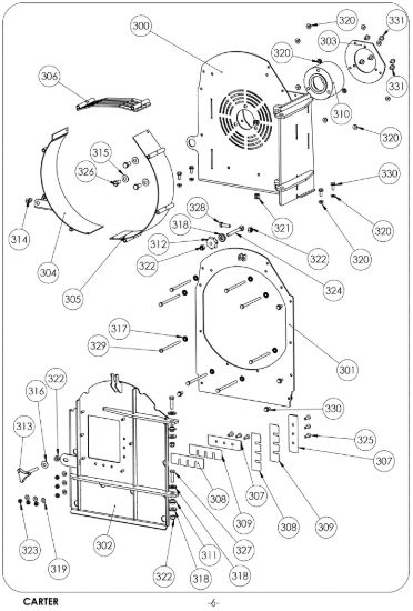 Picture of Carter OMB R13 Biotrituratore