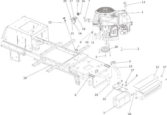 Picture of Motore OM 106/20 KH Cat. 2022 (Victus) <!> Trattorino