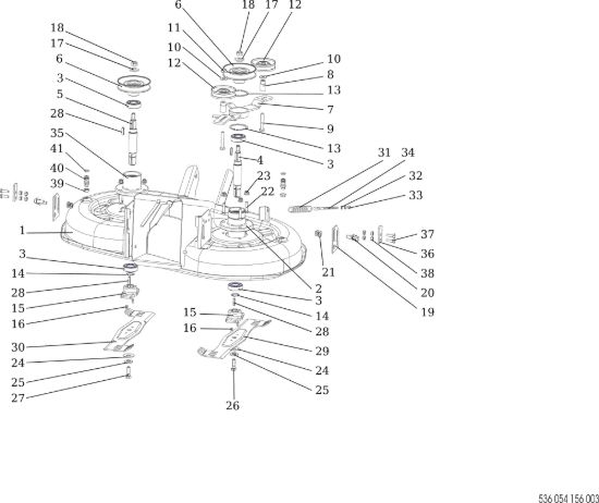 Picture of Piatto di taglio (1/2) OM 92/16H Cat.2022 <!>Trattorino OM 92/16H