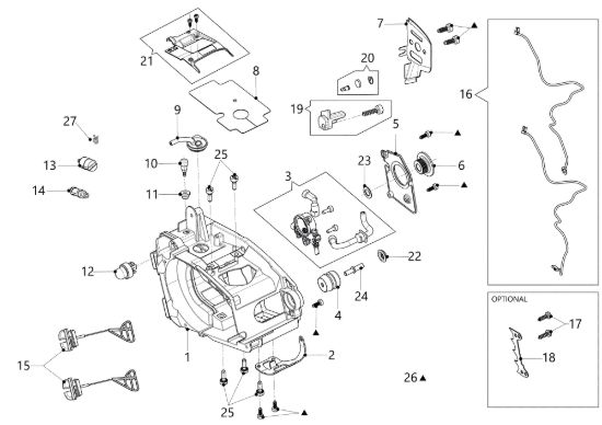 Picture of Basamento GSTH 240 Motosega