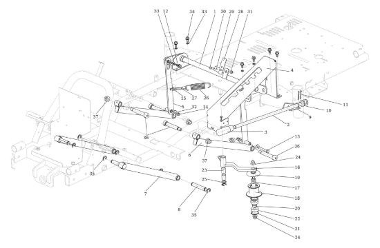 Picture of Sollevamento piatto di taglio APACHE 92 EVO Cat.2023 Trattorino