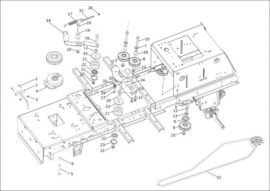 Picture of Puleggia (frizione) OM 106/24 KH (K2400AVD V-Twin) 4X4 Cat. 2023 Trattorino