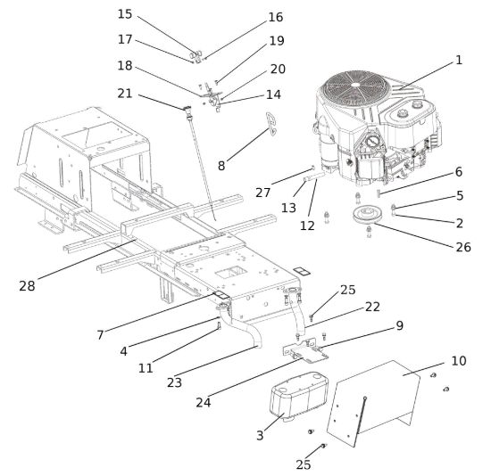 Picture of Motore OM 92/24KH Cat. 2023 (VICTUS) <!> Trattorino