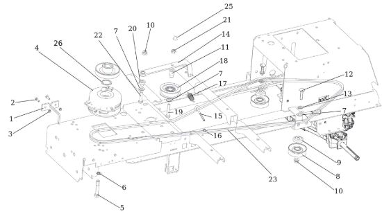 Picture of Frizione elettromagnetica OM 107 L/16 KH (K1600AVD - EURO5) Cat. 2023 Trattorino