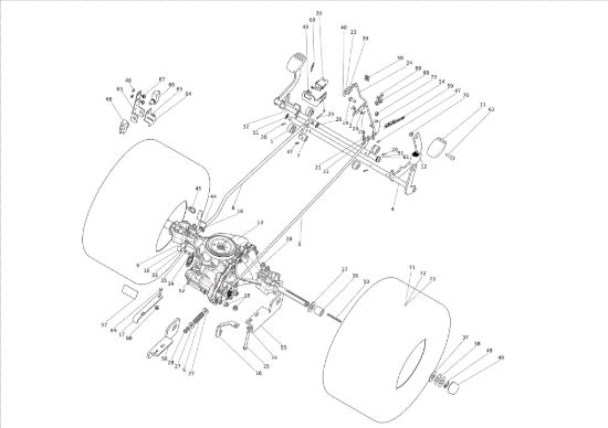 Picture of Trasmissione OM 107 L/24 KH (K2400AVD V-Twin - EURO5) Cat. 2023 Trattorino