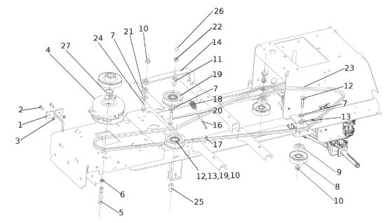 Picture of Frizione elettromagnetica OM 107 L/24 KH (K2400AVD V-Twin - EURO5) Cat. 2023 Trattorino