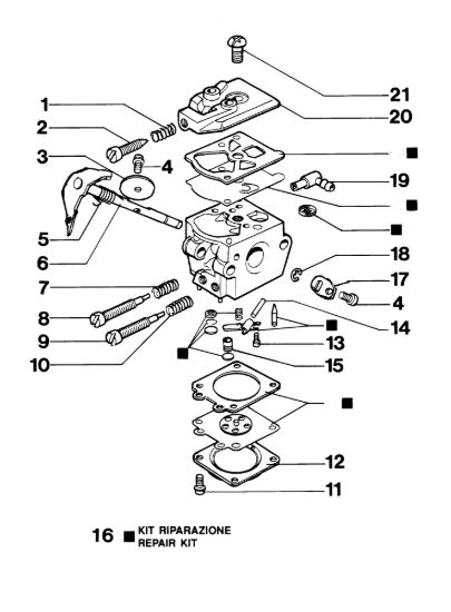 Picture of Carburatore WT-607A 932 Motosega