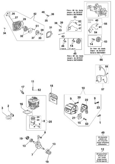 Picture of Motore 965 HD Motosega