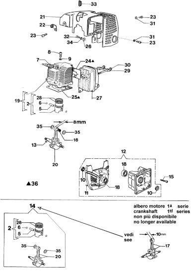Picture of Motore 727 S Decespugliatore