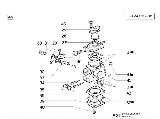 Picture of Carburatore C1Q-E10 735 S Decespugliatore