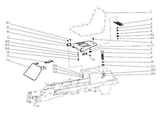 Picture of Cofano (1/2) OM 104JH/16H Cat.2005 Trattorino