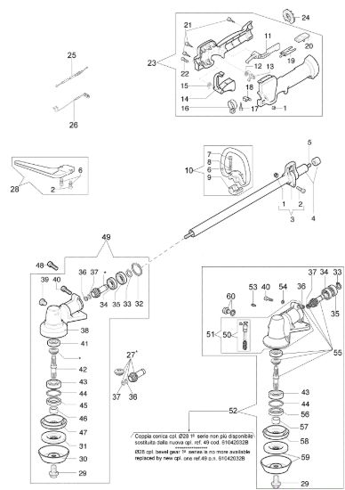 Picture of Trasmissione 750 S Decespugliatore