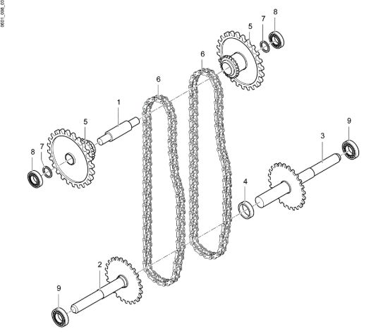 Picture of Catenaria MH 250 R (EN709) Motozappa