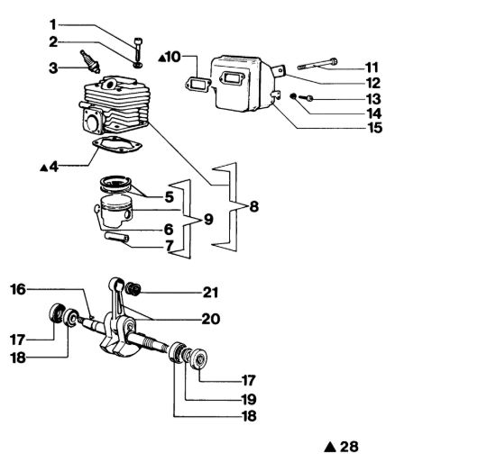 Picture of Motore 350AF Super Motosega