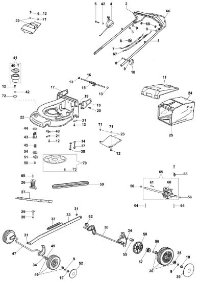 Picture of Esploso MAX 48 TBS Rasaerba