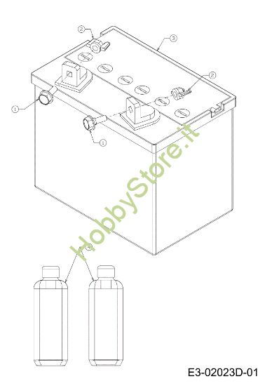 Picture of Batteria KROSSER 92/16 H Cat. 2012 Trattorino