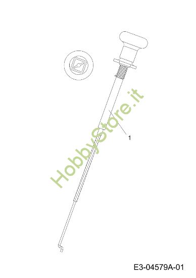 Picture of Cavo starter KROSSER 92/16 H Cat. 2012 Trattorino