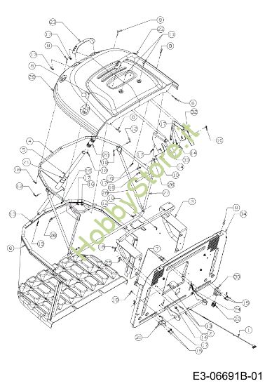 Picture of Sacco raccoglierba KROSSER 92/16 H Cat. 2012 Trattorino