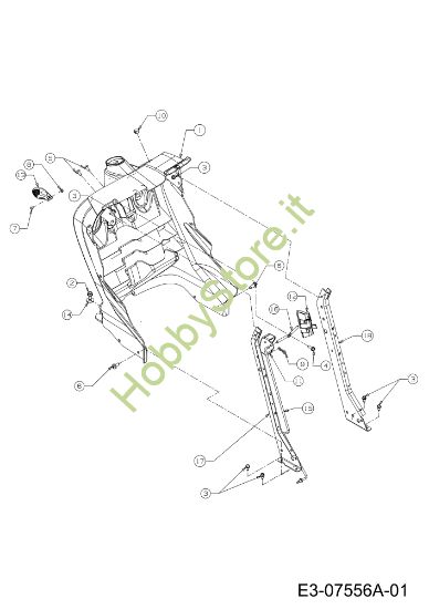 Picture of Cruscotto KROSSER 92/16 H Cat. 2012 Trattorino
