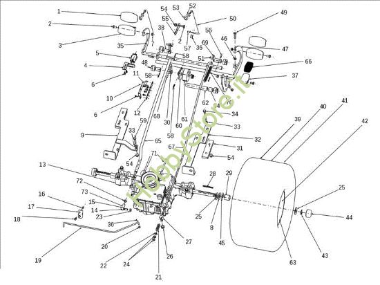 Picture of Trasmissione OM 106J/15,5H Cat.2012 Trattorino
