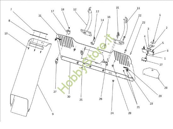 Picture of Raccoglierba OM 106J/18H Cat.2012 Trattorino